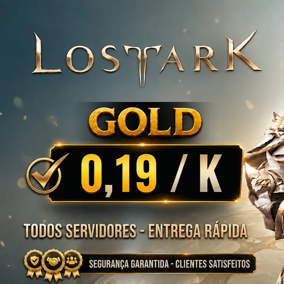 GOLD LOST ARK CUBRO TAXA DE ENTREGA — imagem 1