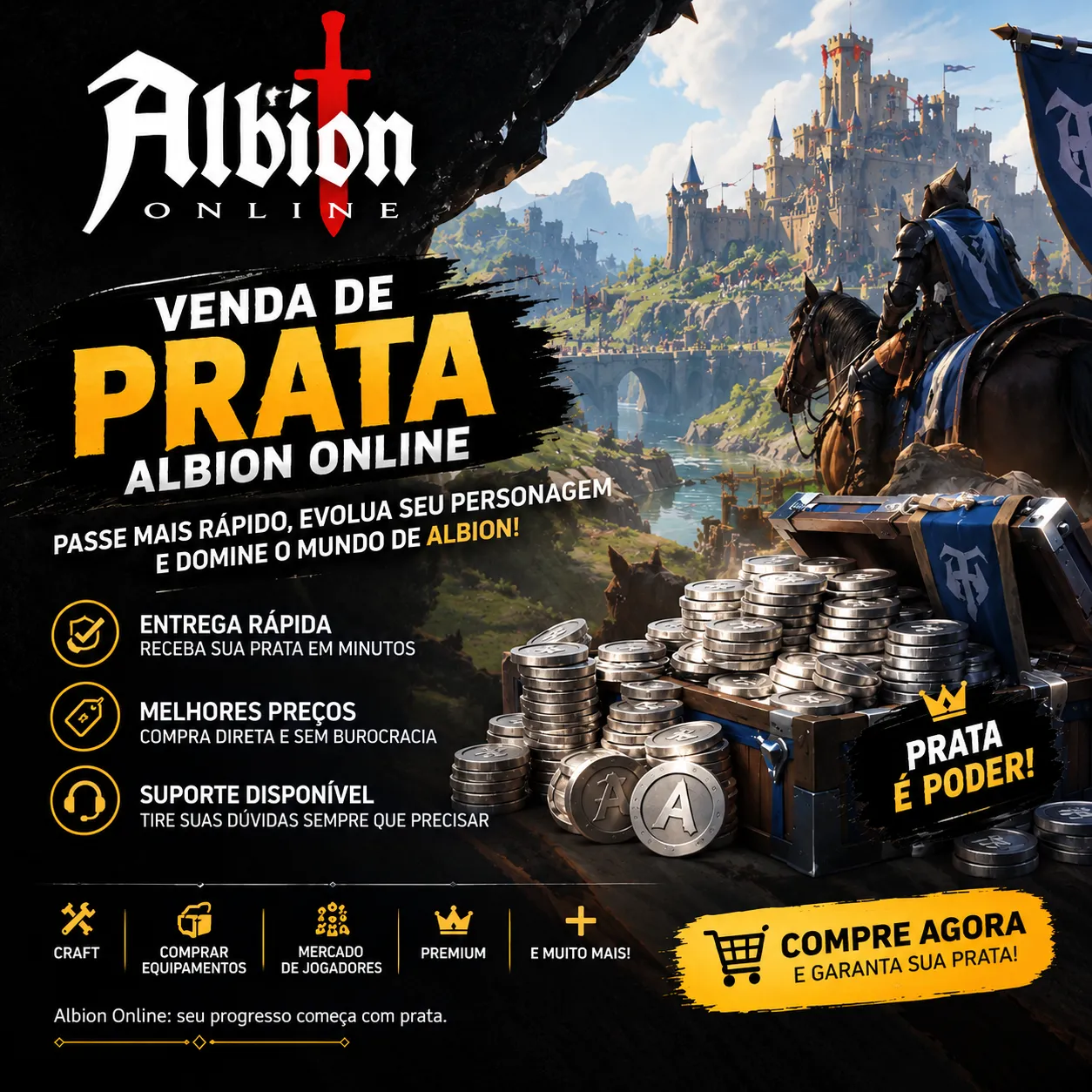 Prata Albion Online — imagem 1