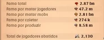 CONTA DE ALBION END GAME+ 200M DE BAÚ  — imagem 1