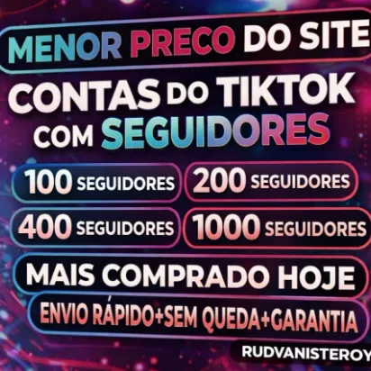 CONTAS DO TIK TOK COM 100 SEGUIDORES MENOR PRECO — imagem 1