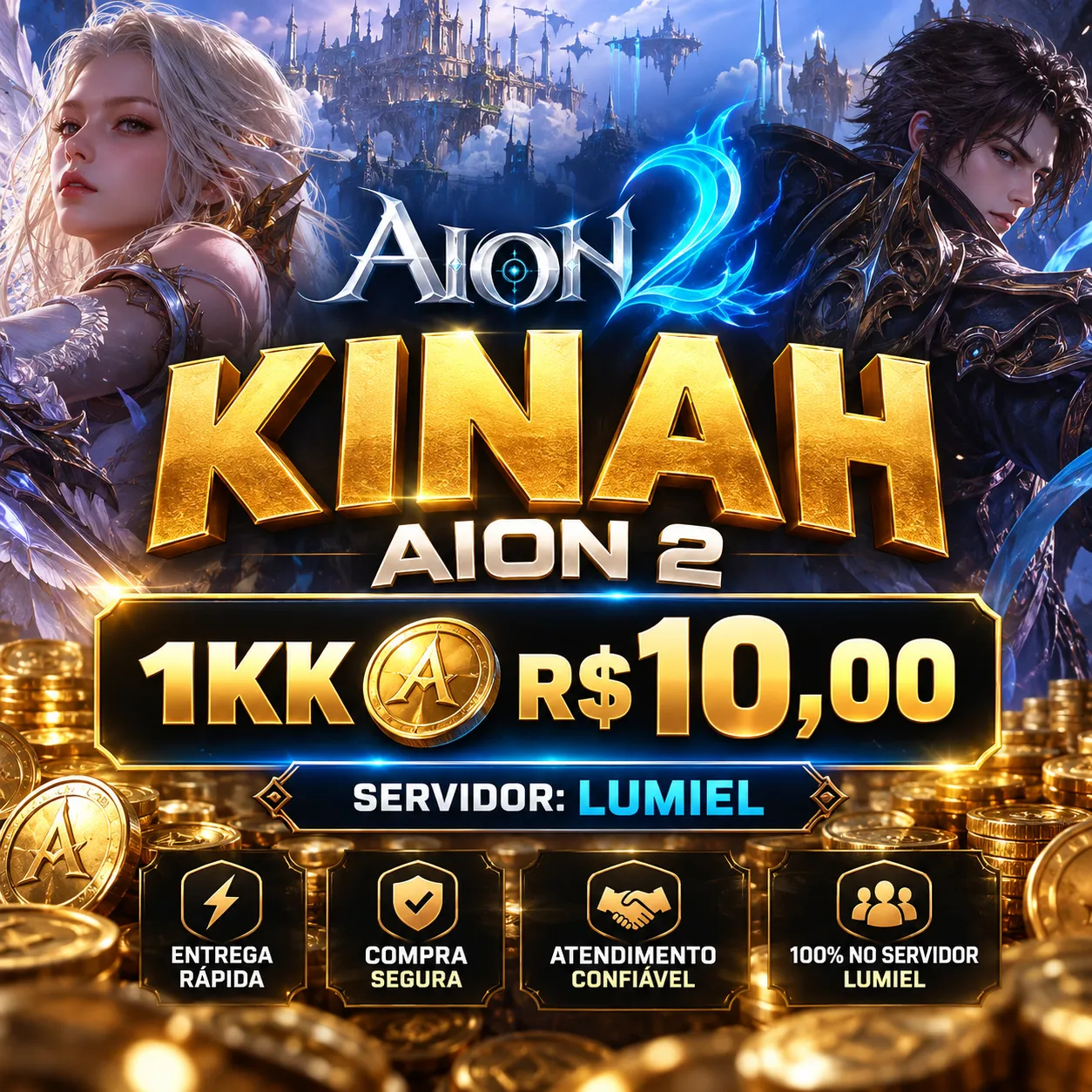 Kinah Servidor LUMIEL  — imagem 1
