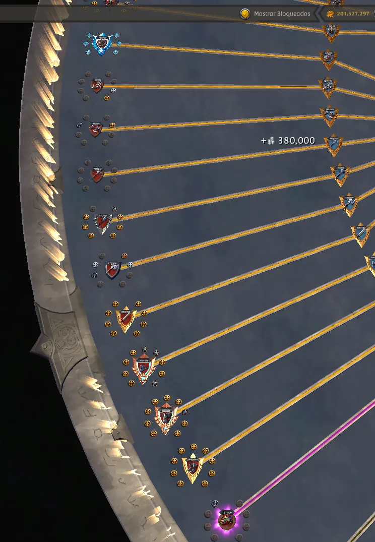 Conta end-game para PVP/PVE 200m fama amarela 2 COLETAS T.8 — imagem 3
