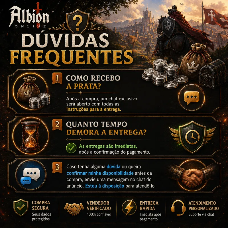 Prata Albion Online - Entrega Imediata  — imagem 2