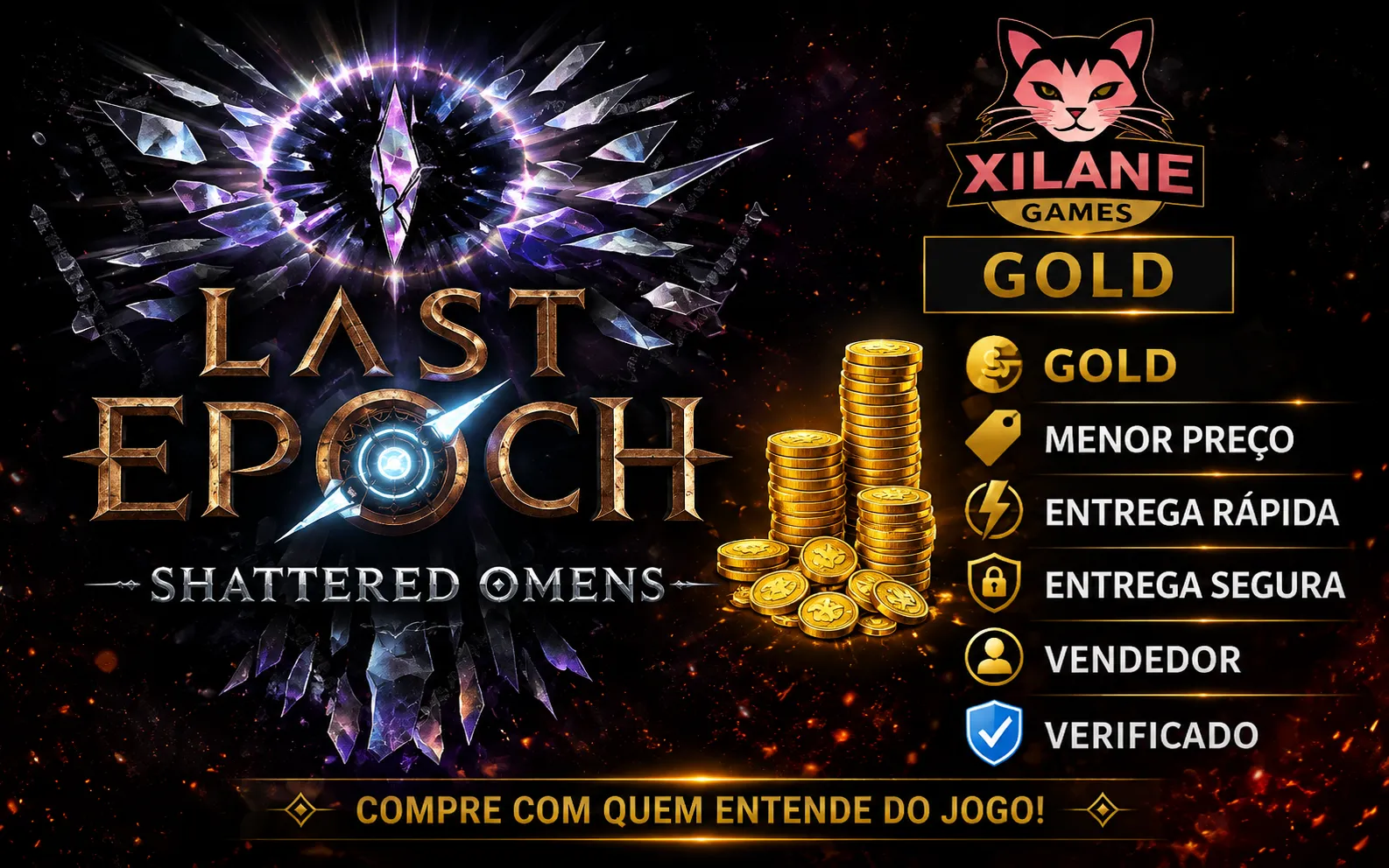 LAST EPOCH GOLD TEMPORADA 4 Shattered Omens  — imagem 1