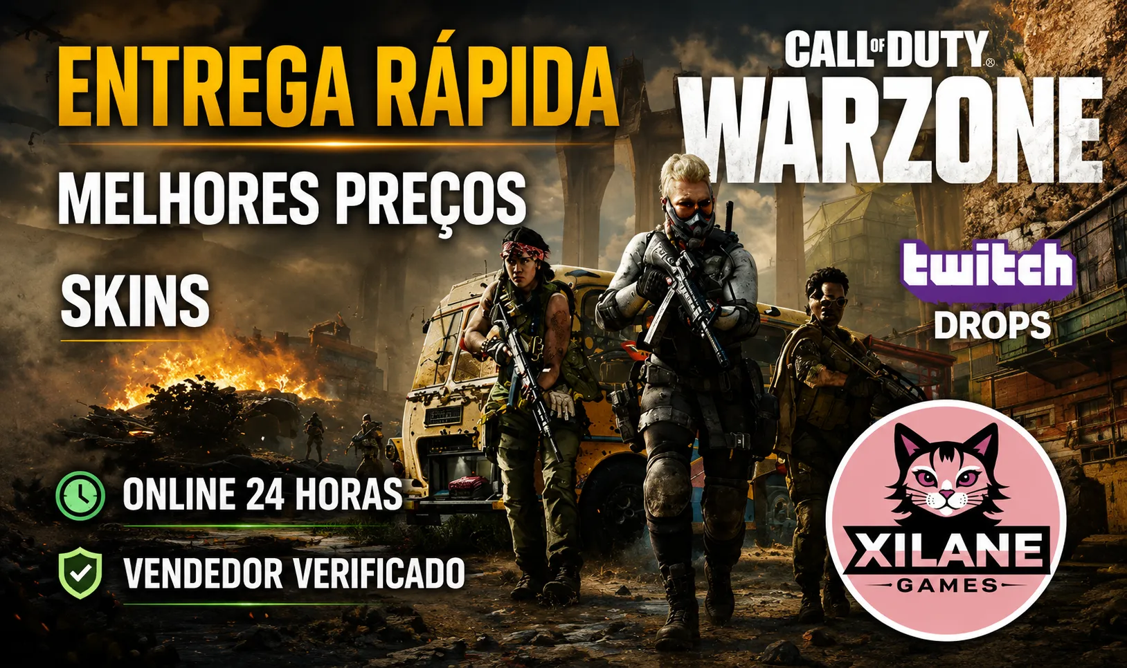 PACOTES NO COD WARZONE E BO6 — imagem 1