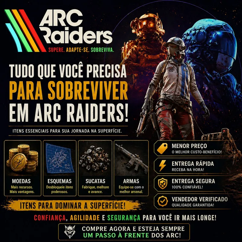ARC Raiders - Itens - Moedas - Esquemas e Armas — imagem 1