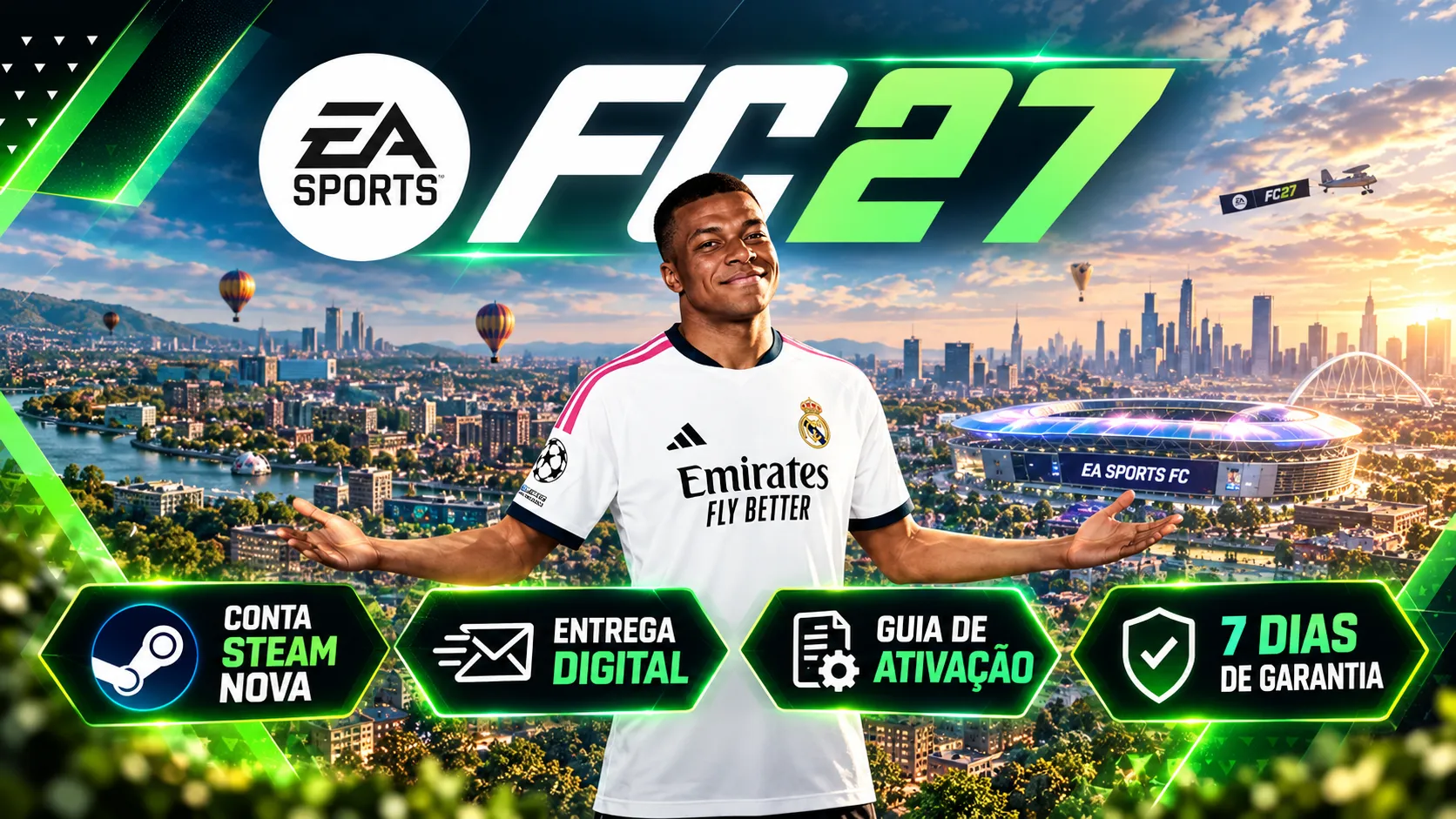 EA SPORTS FC 27 e 26 ONLINE | CONTA STEAM PC | MENOR PREÇO — imagem 1