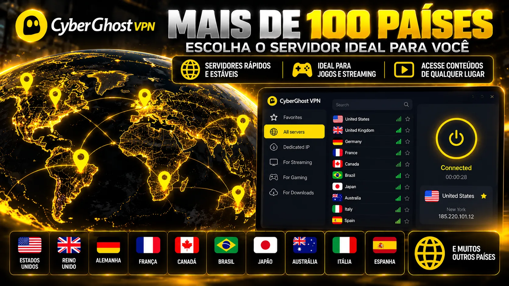 VPN CYBERGHOST PREMIUM 12 MESES | ENTREGA AUTOMÁTICA — imagem 2