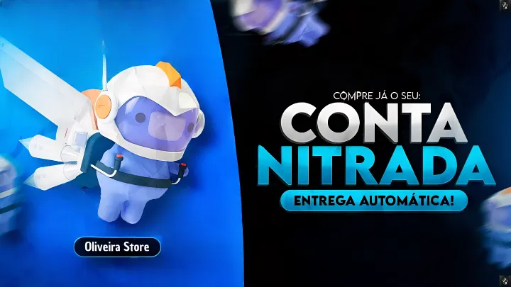 | CONTAS NITRADA | 1 MÊS E 3 MESES |  ENTREGA AUTOMATICA — imagem 1