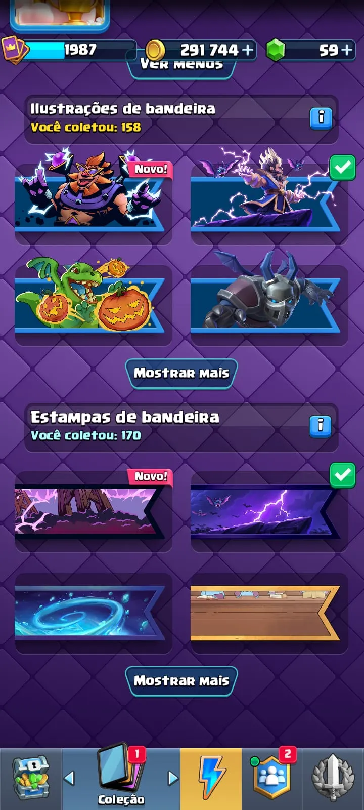 CONTA  CLASH ROYALE  DE 8 ANOS  DE JOGO — imagem 7