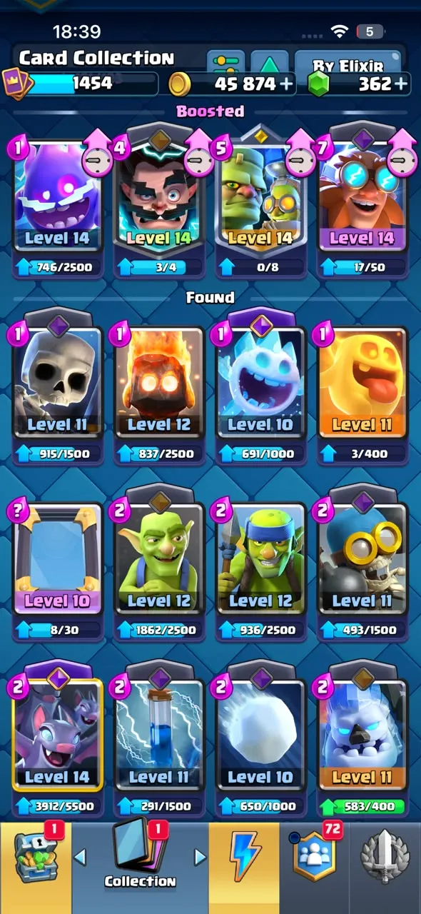 CONTA CLASH ROYALE DE 3 ANOS DE JOGO — imagem 3