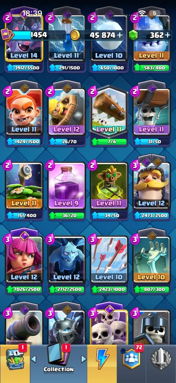 CONTA CLASH ROYALE DE 3 ANOS DE JOGO — imagem 2