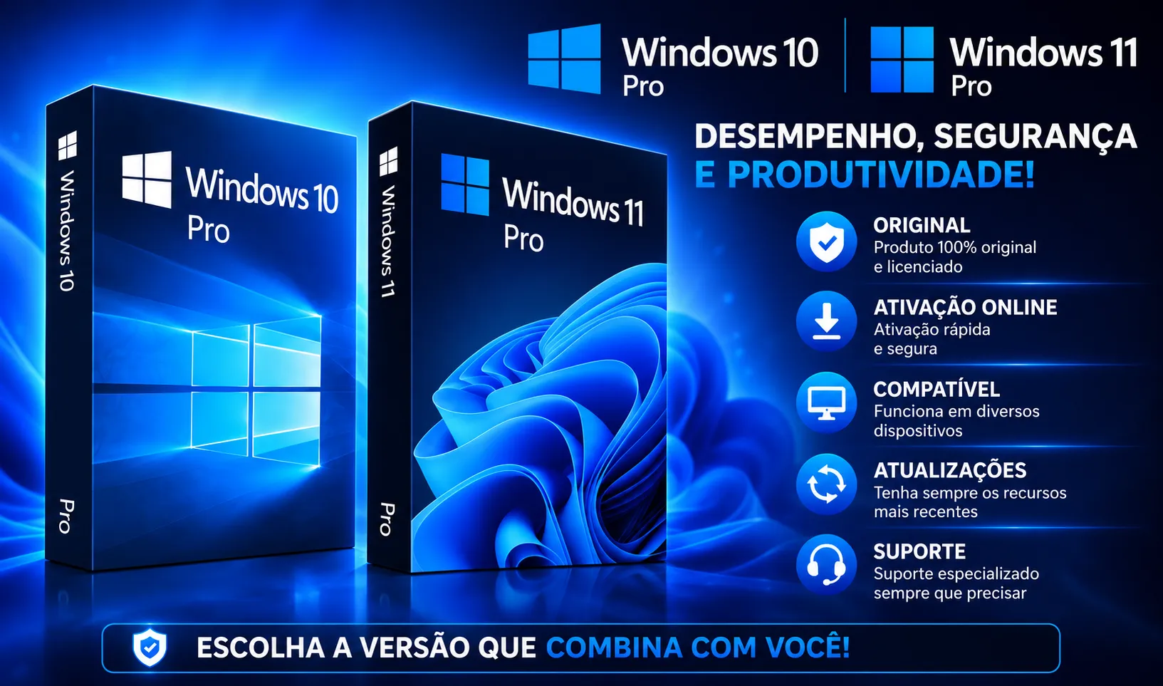 Key Windows 10 e 11 Pro — imagem 1