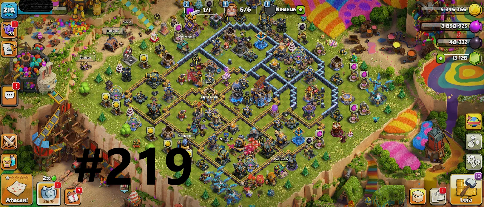 PROMOÇÃO - CONTAS CV 17 e 18 CLASH OF CLANS — imagem 9