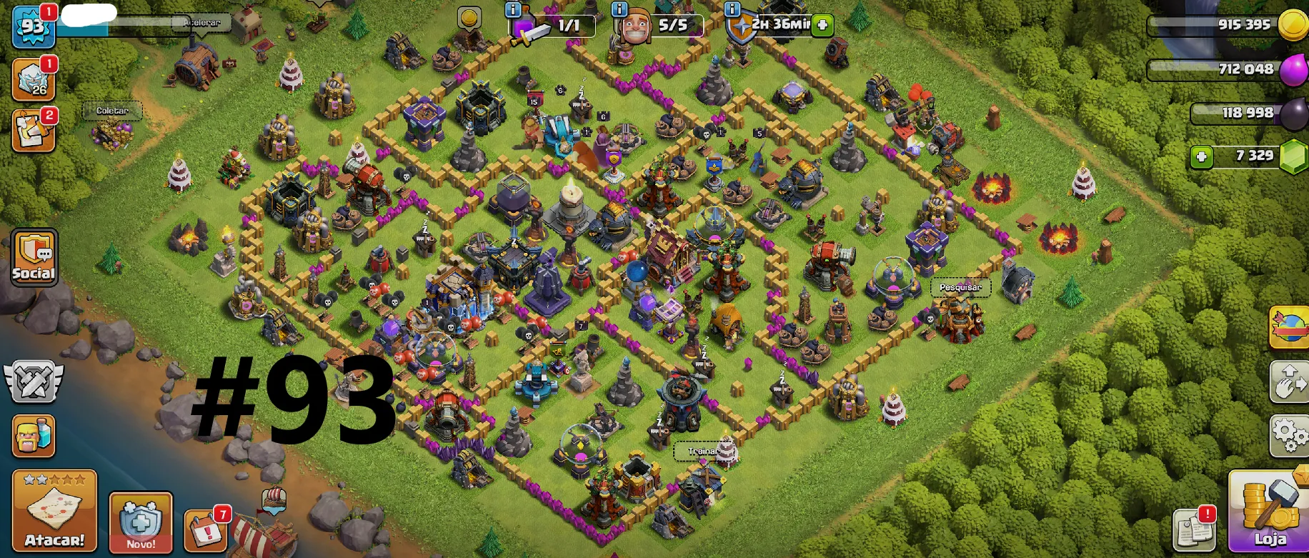 PROMOÇÃO - CONTAS CV 17 e 18 CLASH OF CLANS — imagem 6