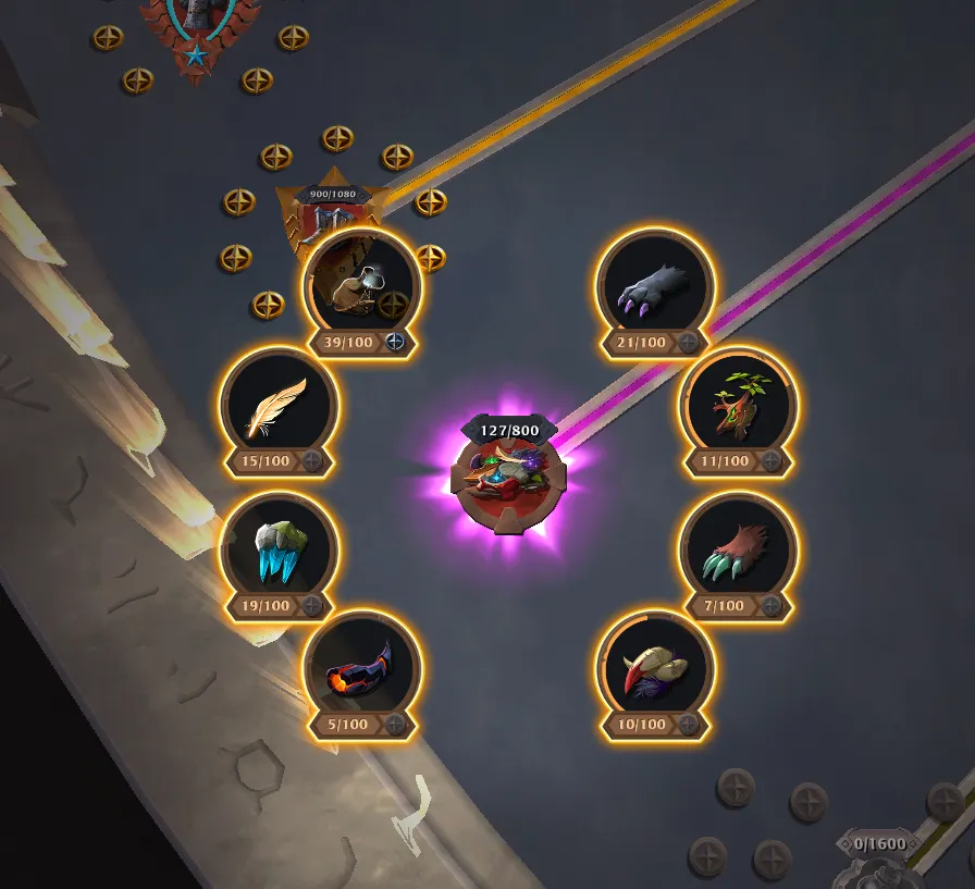 Conta end-game para PVP/PVE 200m fama amarela 2 COLETAS T.8 — imagem 4