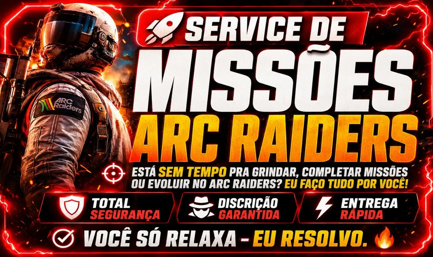 Service - Arc Raiders! Eu Faço Todas Suas Missões! — imagem 1