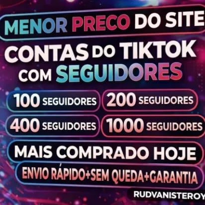 CONTAS DO TIK TOK COM 100 SEGUIDORES MENOR PRECO
