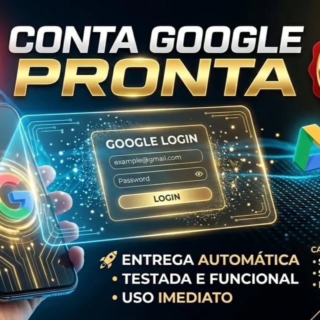 2026 - CONTAS GMAIL NOVAS - entrega automatica