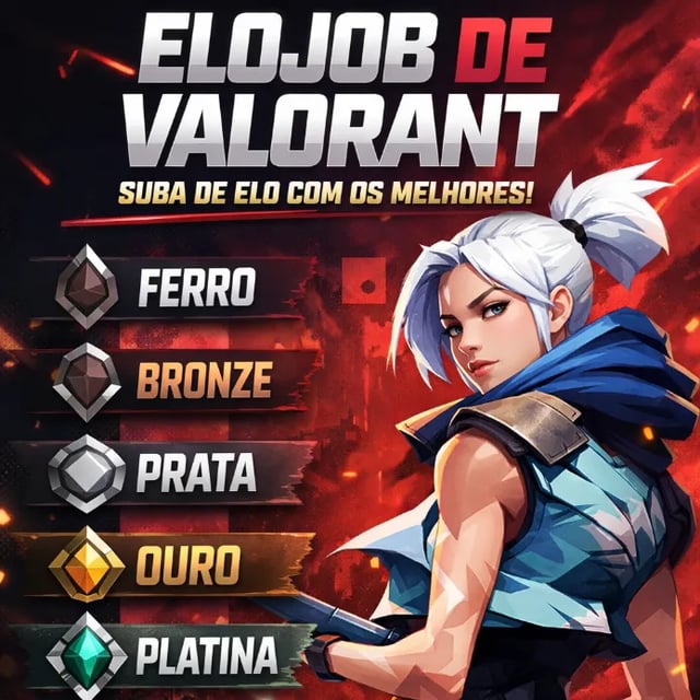 ELOJOB - VALORANT - MAIS BARATO DO MERCADO