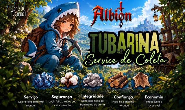 Service de Coleta no Albion Online 
