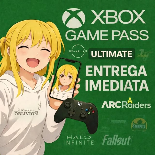 XBOX GAMEPASS ULTMATE - ENTREGA IMEDIATA