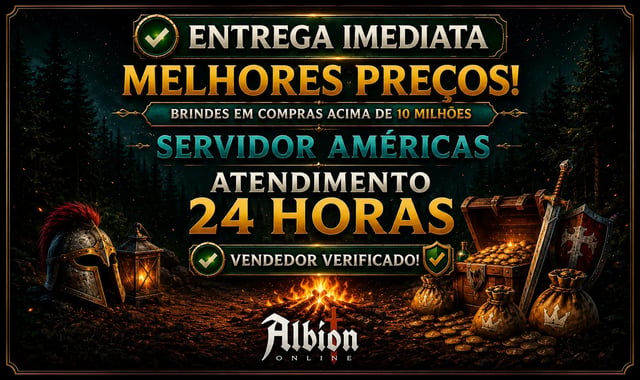 Prata Albion Online - Entrega Imediata