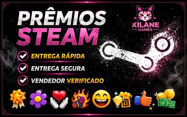 PREMIACOES DE PERFIL STEAM ENVIO POR AWARDS