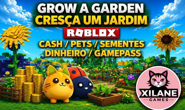 GROW A GARDEN CASH PETS SEMENTES DINHEIRO GAMEPASS