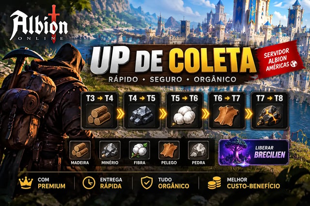 SERVICE ALBION ONLINE - UPAMOS COLETAS