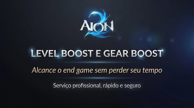 Serviços AION 2, Power Leveling e Gear Progression