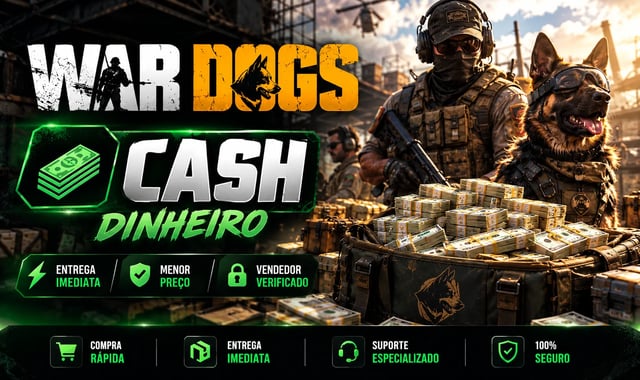 Wardogs - CASH - DINHEIRO - Entrega Imediata!