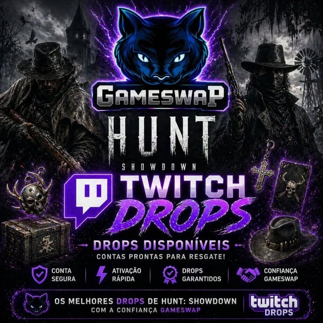 Hunt Showdown Twitch Drops -Skins-Keychains