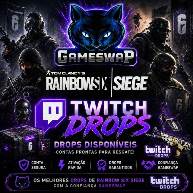 R6 -TOM CLANCYS RAINBOW SIX SIEGE TWITCH DROP