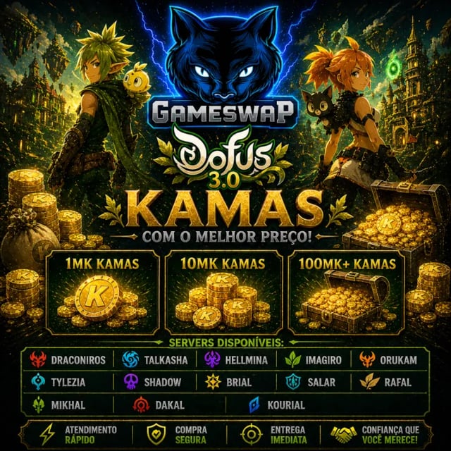 KAMAS DOFUS 3-0 MULTICONTA E MONOCONTA