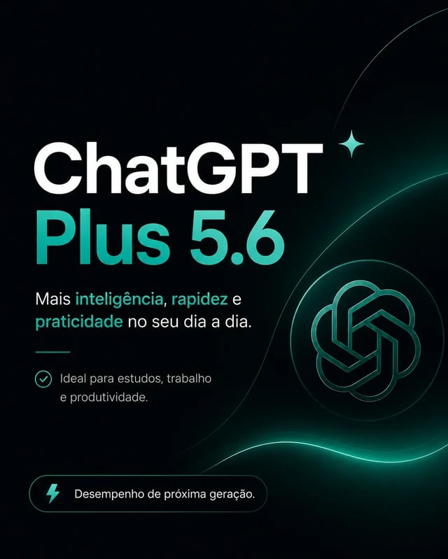 ChatGPT Plus + GPT-5.6 Sol ⚡Entrega Automática!