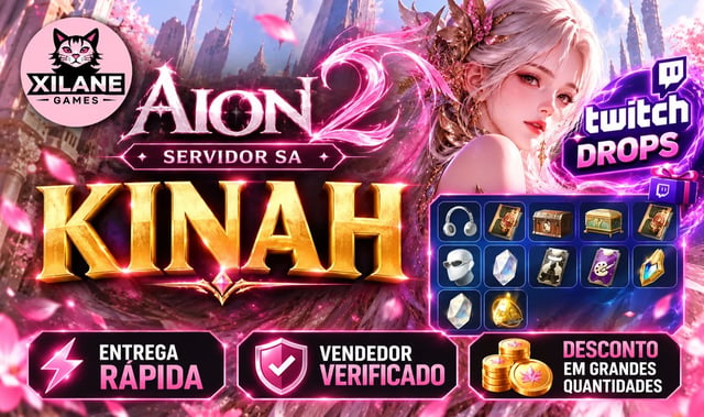 Aion2 - Kinah e Services - Servidor GLOBAL