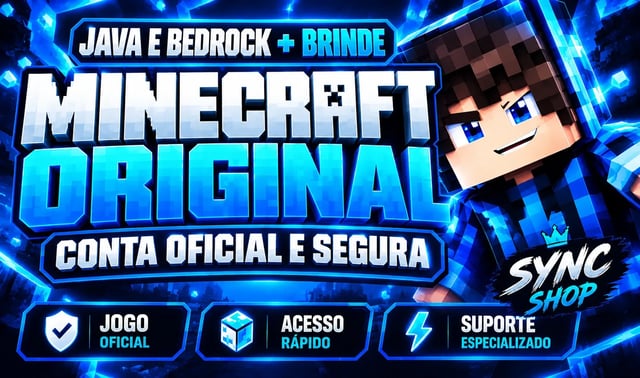 MINECRAFT ORIGINAL — JAVA E BEDROCK