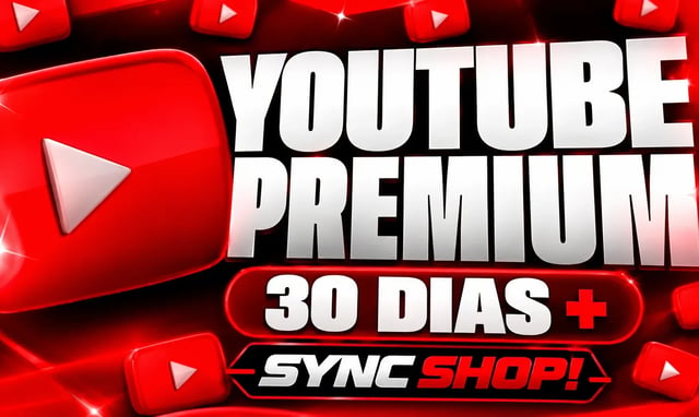 YOUTUBE PREMIUM 30 DIAS + YOUTUBE  [MELHOR PREÇO DO MERCADO)