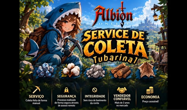 Service de Coleta no Albion Online 