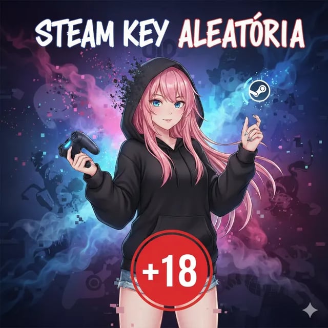 Steam Key Aleatoria 18 Anos