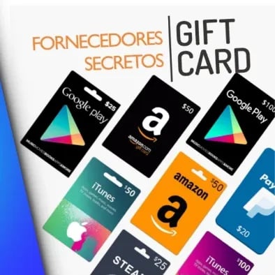 Lista  Fornecedores De Gift Card ENTREGA AUTO