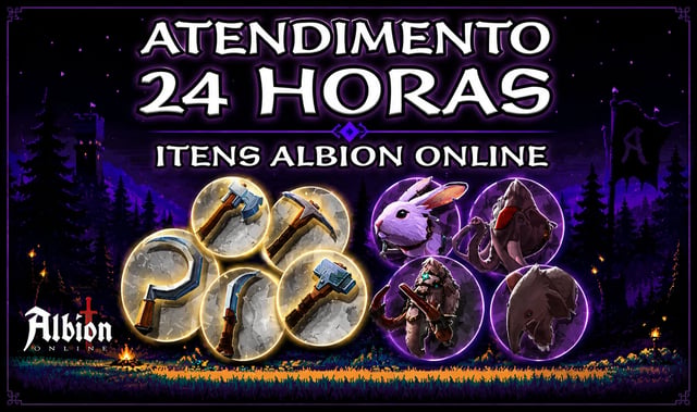ITENS E TOMOS DA VISAO ALBION ONLINE