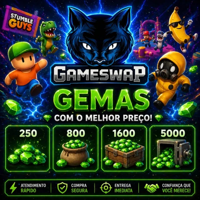 STUMBLE GUYS - GEMAS