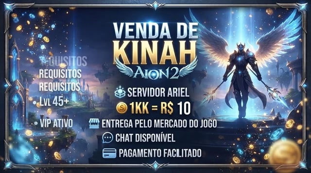 Aion2 VENDA de KINAh - Ariel