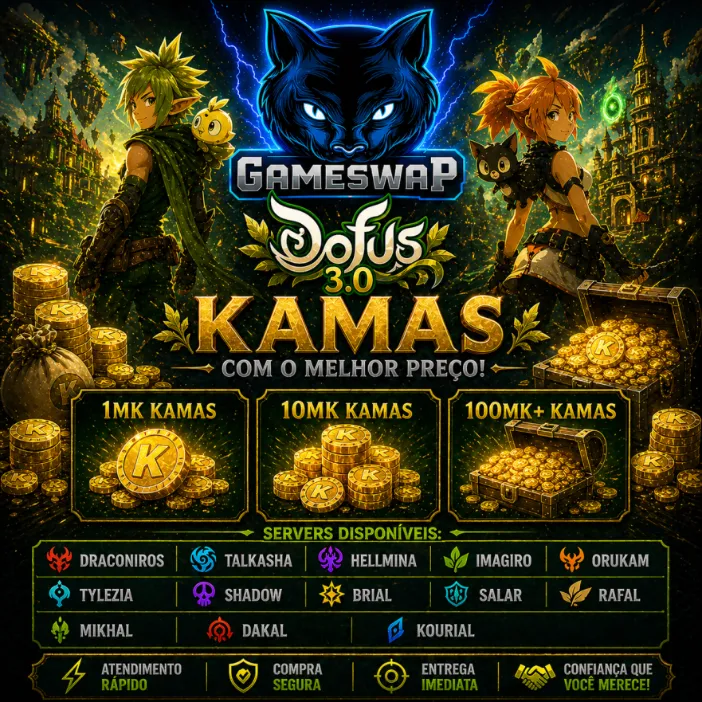 KAMAS DOFUS 3-0 MULTICONTA E MONOCONTA — imagem 1