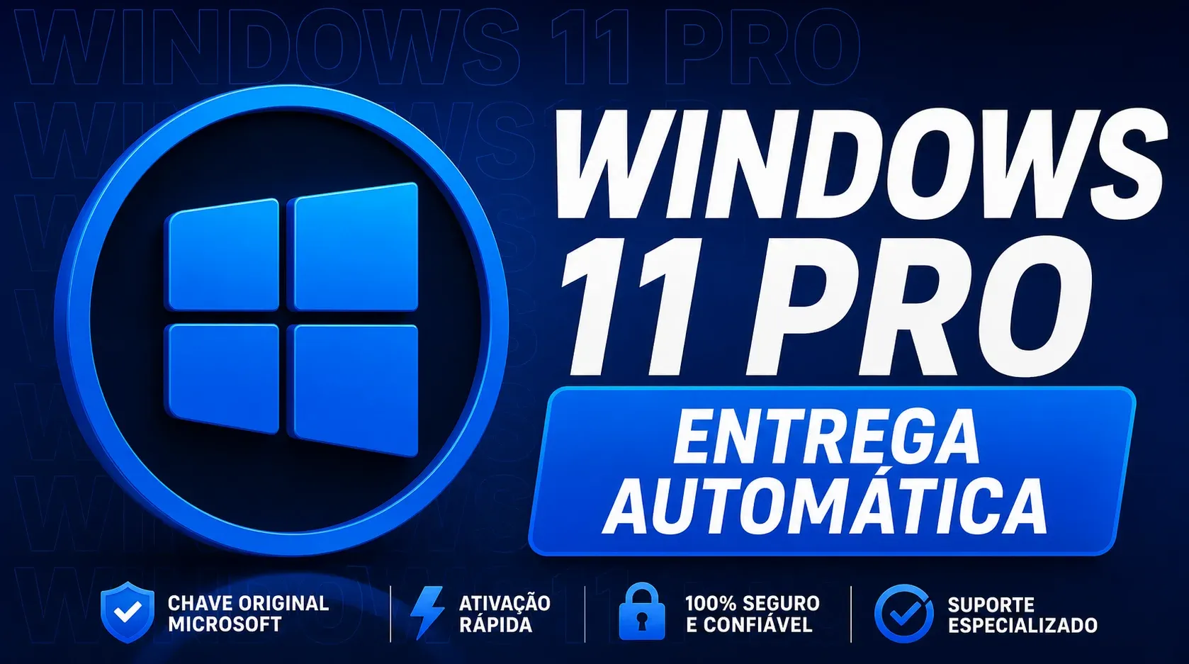 🔑 Key Windows 11 HOME e PRO + Brinde ✨| Entrega Automática  — imagem 1