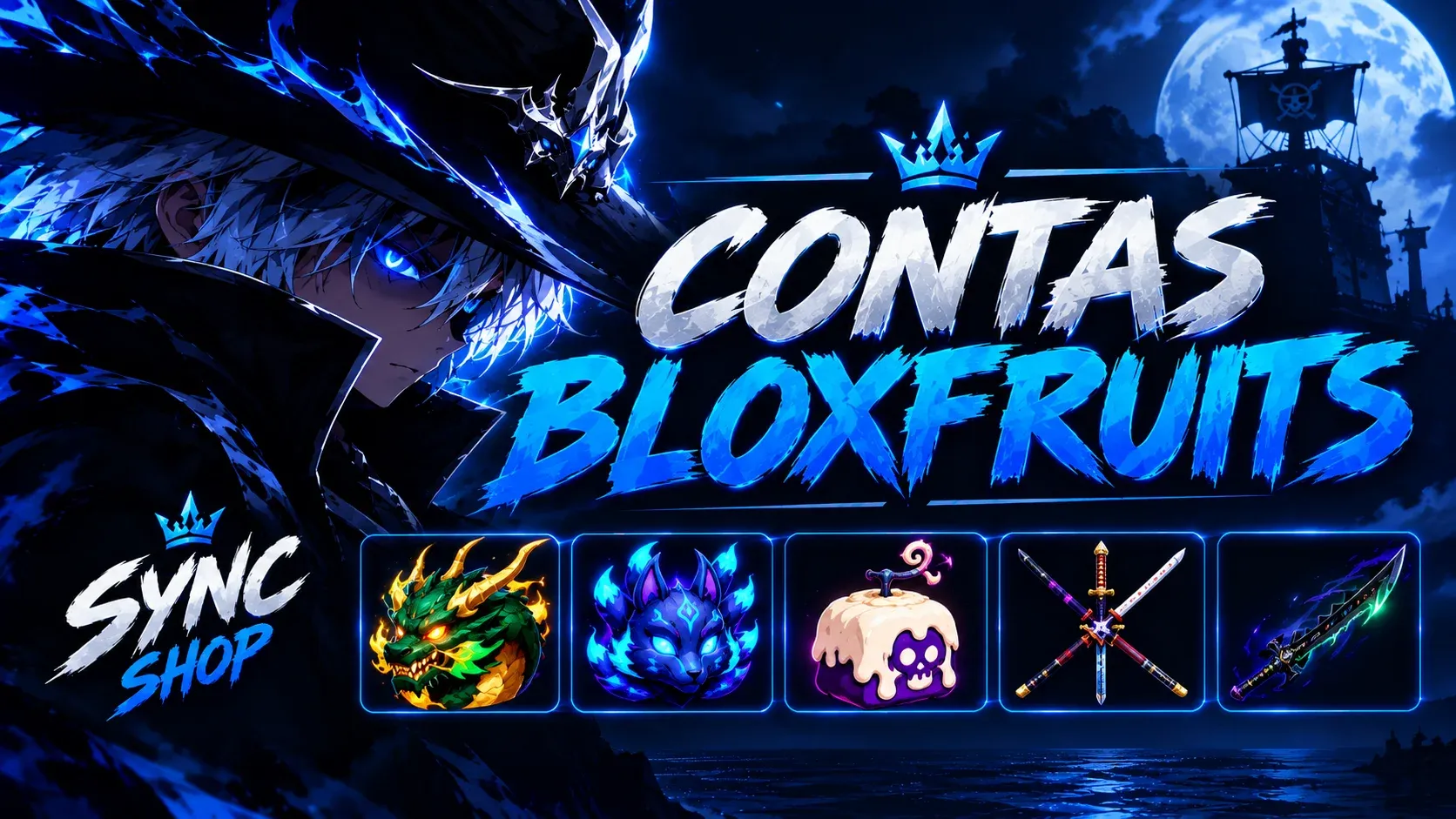 BLOX FRUITS - CONTAS COM O MELHOR PREÇO — imagem 1