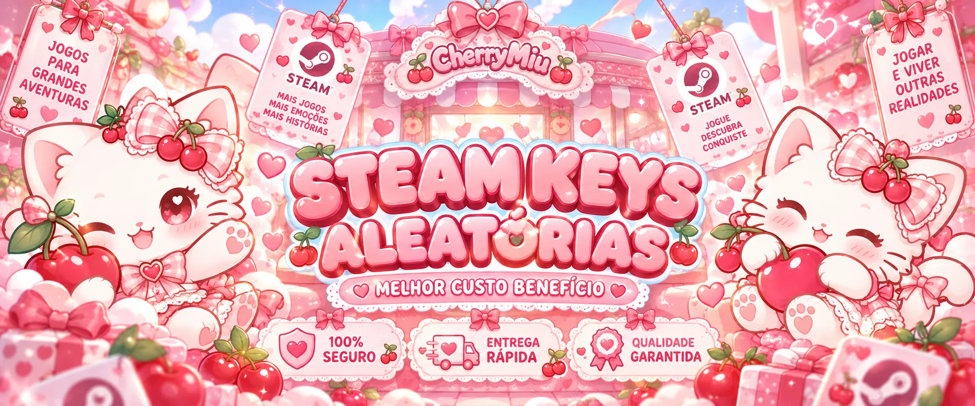 3x Steam Random Key Fornecedor — imagem 1