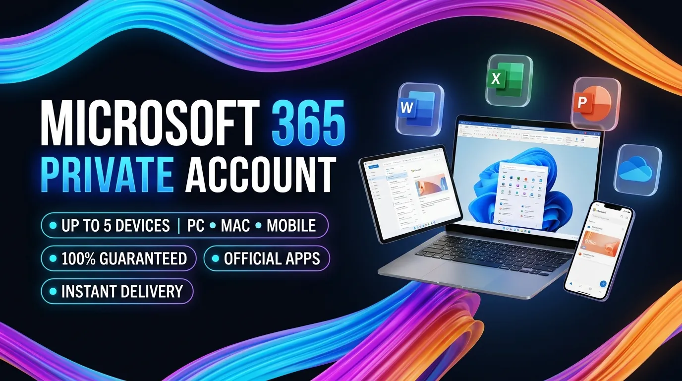 Conta Microsoft 365 Premium [1 Mês / 1 Ano] Privada  — imagem 1